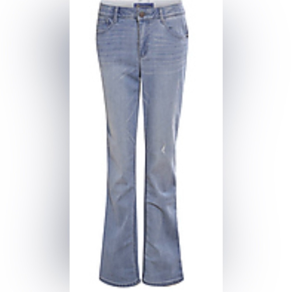 Democracy  “AB”solution Blue Flare Wide Leg Jeans